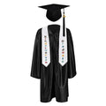 12 Colors shiny Kindergarten/Preschool Graduation Set – Gown, Cap, Stole, Tassel - Graduation Gown