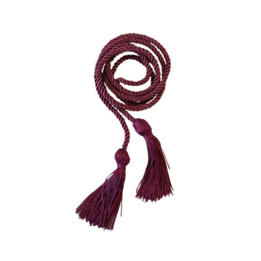 Maroon Honor Cord - Graduation Gown