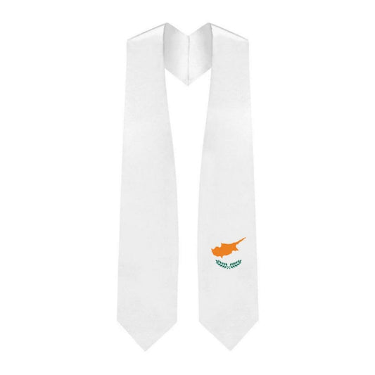 Cyprus Graduation Stole - Cyprus Flag Sash - Graduation Gown