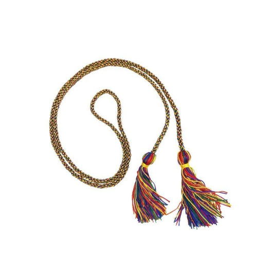 Rainbow LGBTQ Honor Cord - Graduation Gown