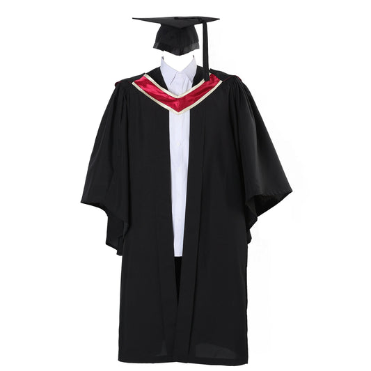 Deluxe UK Bachelor's Degree Graduation Uniform Gown - Graduation Gown