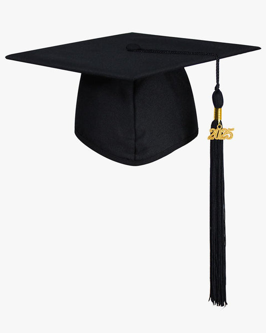 Matte Kindergarten Graduation Cap with Tassel-12 Colors Available - Graduation Gown