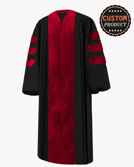 Custom Doctoral Regalia for Universities in the United States - Graduation Gown