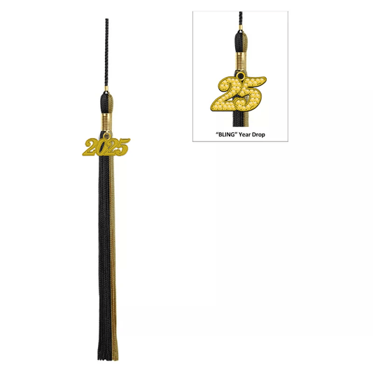 Double Color Academic Graduation Tassel - Graduation Gown