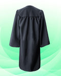 100% Recycled Material High School Graduation Cap and Gown with Pockets - 3 Colors Available - Graduation Gown