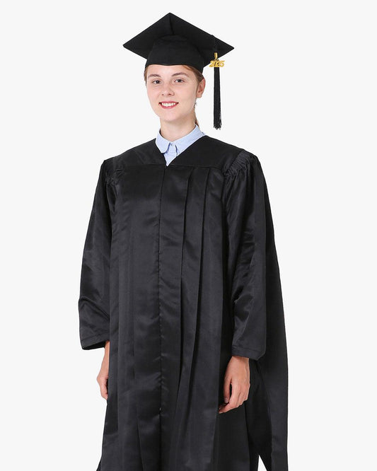 Deluxe Master Graduation Cap, Gown & Tassel Package - Graduation Gown