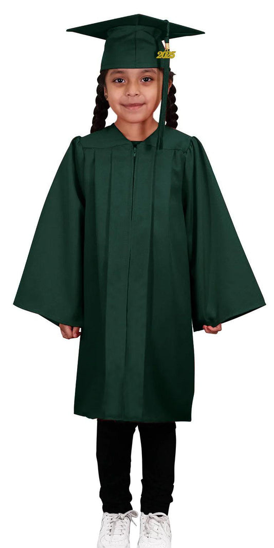 Matte Hunter Kindergarten/Preschool Cap & Gown - Graduation Gown