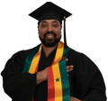 Senegal Graduation Stole - Senegal Flag Sash - Graduation Gown