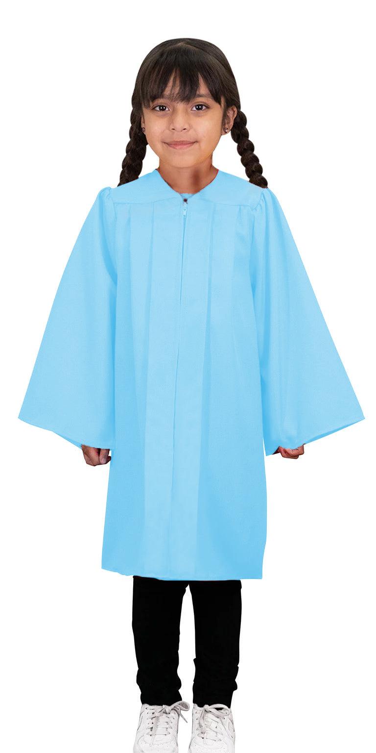 Matte Light Blue Kindergarten/Preschool Gown - Graduation Gown