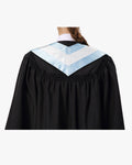 17 Country Flag Graduation Stoles Embroidery Sashes for Study Aboard International Students - Graduation Gown