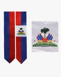 17 Country Flag Graduation Stoles Embroidery Sashes for Study Aboard International Students - Graduation Gown