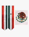 17 Country Flag Graduation Stoles Embroidery Sashes for Study Aboard International Students - Graduation Gown