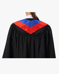 17 Country Flag Graduation Stoles Embroidery Sashes for Study Aboard International Students - Graduation Gown