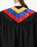 17 Country Flag Graduation Stoles Embroidery Sashes for Study Aboard International Students - Graduation Gown