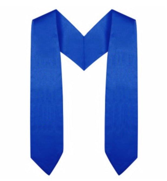 Royal Blue Kindergarten/Preschool Stole - Graduation Gown