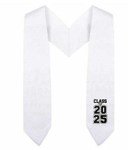 White Kindergarten/Preschool Class of Stole - Graduation Gown