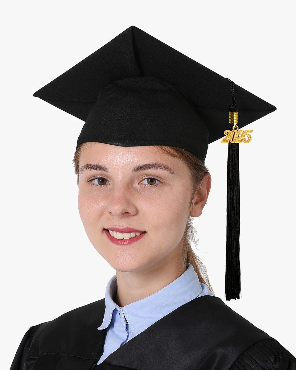 Solid Color Graduation Tassel - 18 Colors Available - Graduation Gown