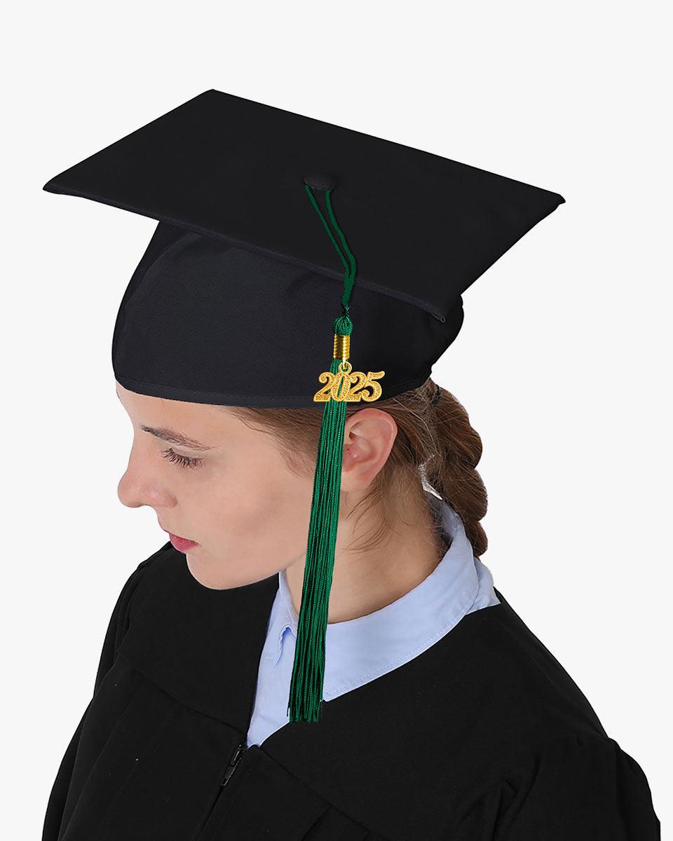 Solid Color Graduation Tassel - 18 Colors Available - Graduation Gown