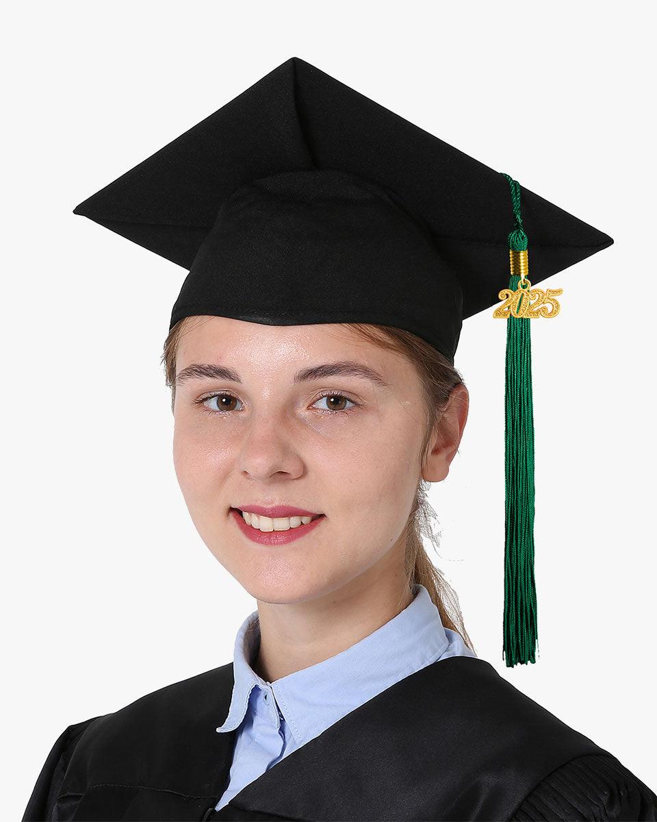Solid Color Graduation Tassel - 18 Colors Available - Graduation Gown
