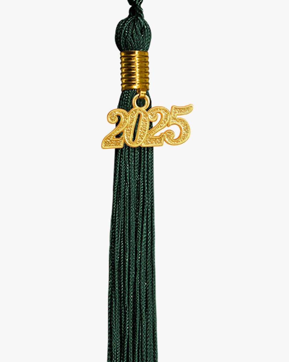 Solid Color Graduation Tassel - 18 Colors Available - Graduation Gown