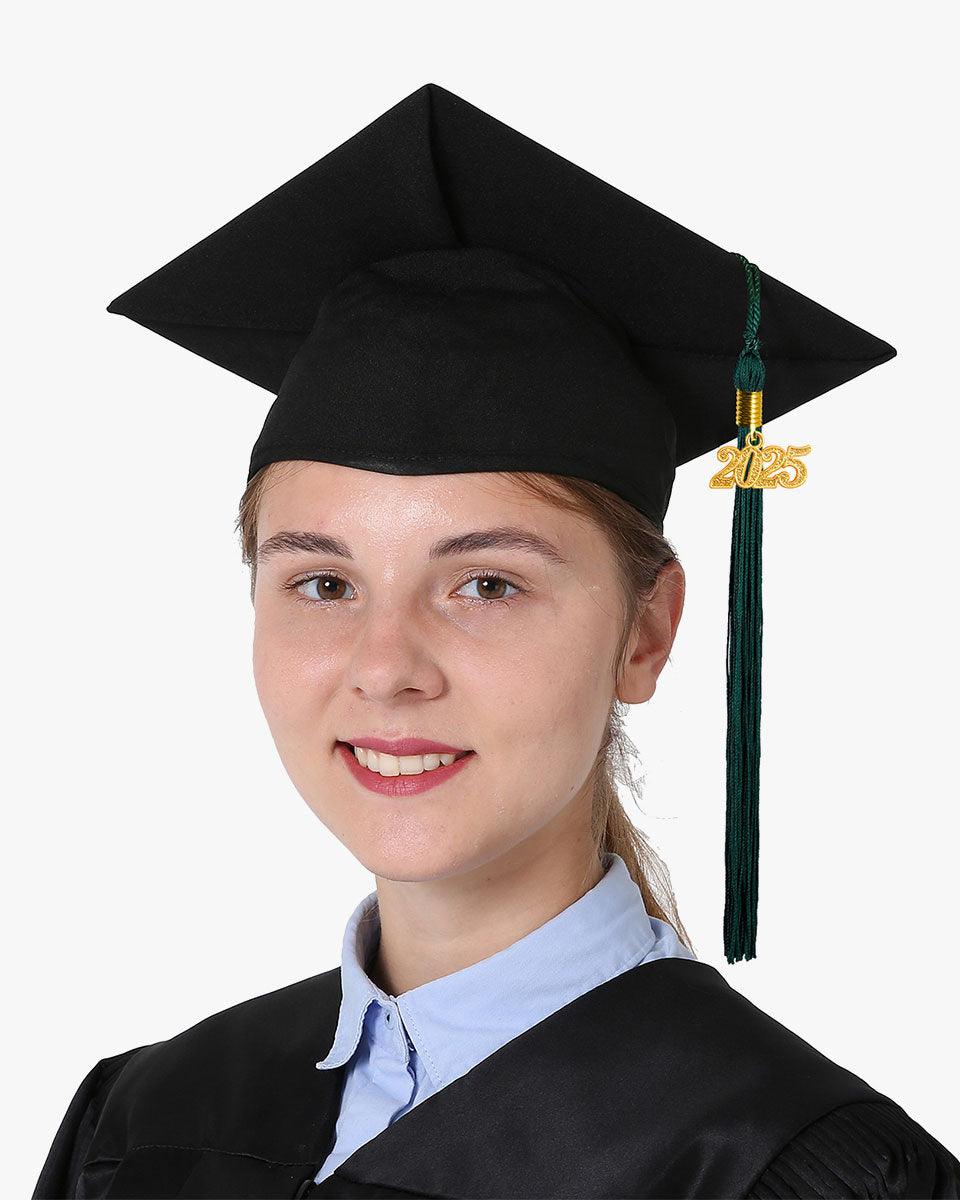 Solid Color Graduation Tassel - 18 Colors Available - Graduation Gown