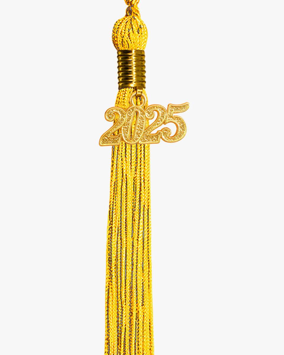 Solid Color Graduation Tassel - 18 Colors Available - Graduation Gown