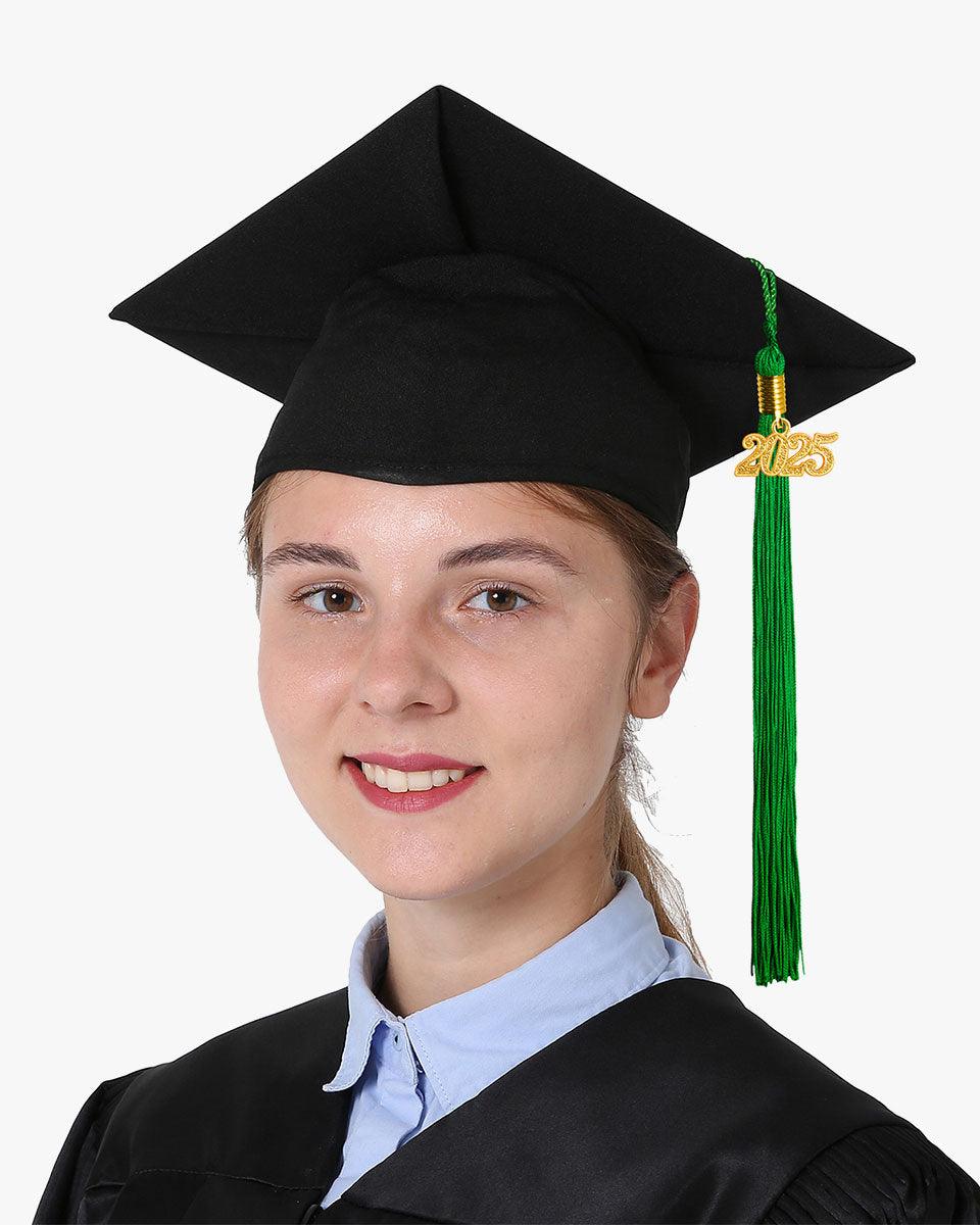 Solid Color Graduation Tassel - 18 Colors Available - Graduation Gown
