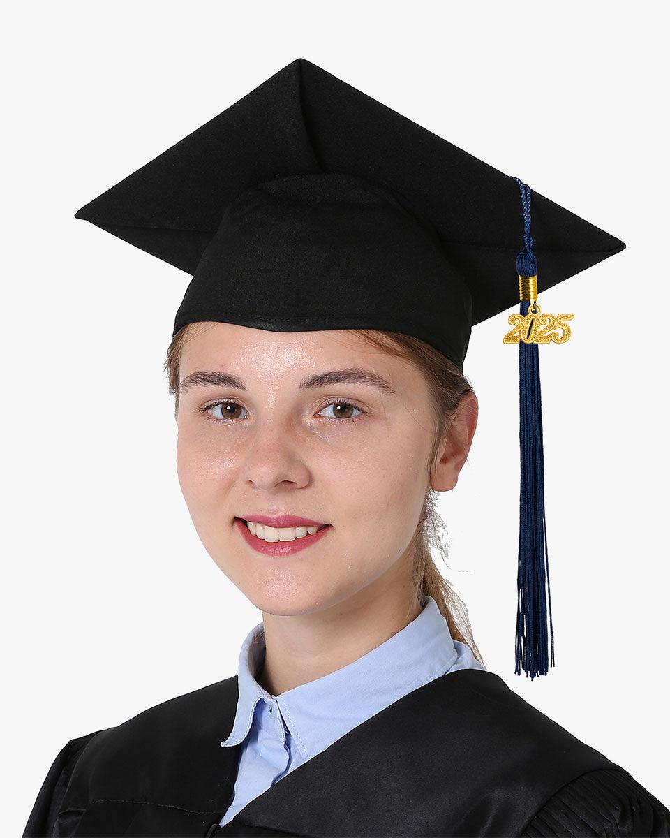 Solid Color Graduation Tassel - 18 Colors Available - Graduation Gown