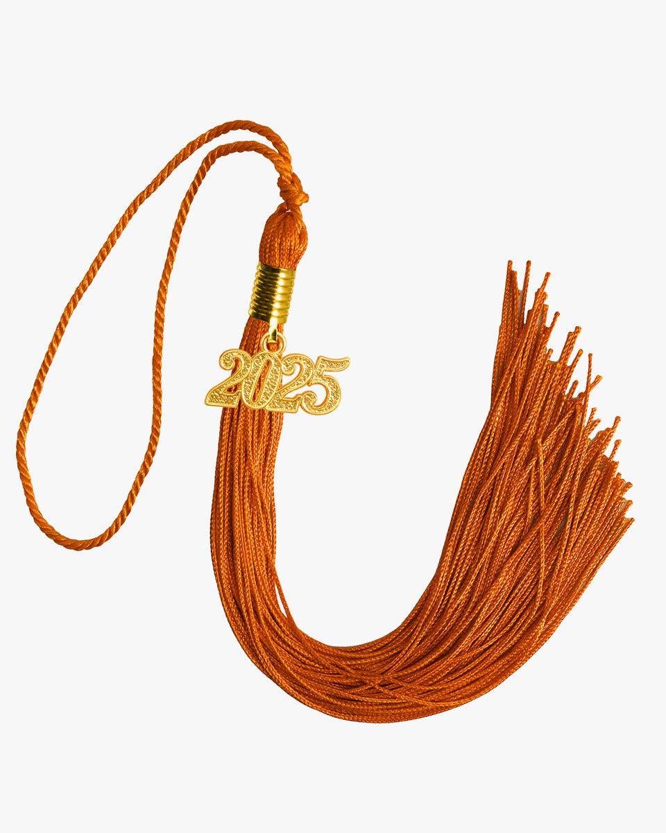 Solid Color Graduation Tassel - 18 Colors Available - Graduation Gown