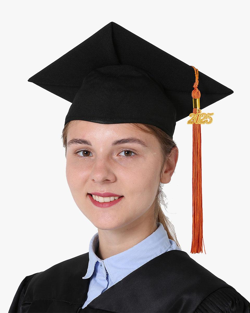 Solid Color Graduation Tassel - 18 Colors Available - Graduation Gown