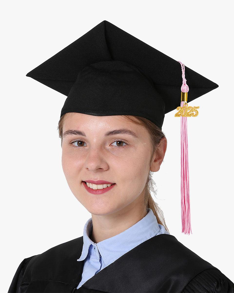 Solid Color Graduation Tassel - 18 Colors Available - Graduation Gown