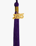 Solid Color Graduation Tassel - 18 Colors Available - Graduation Gown