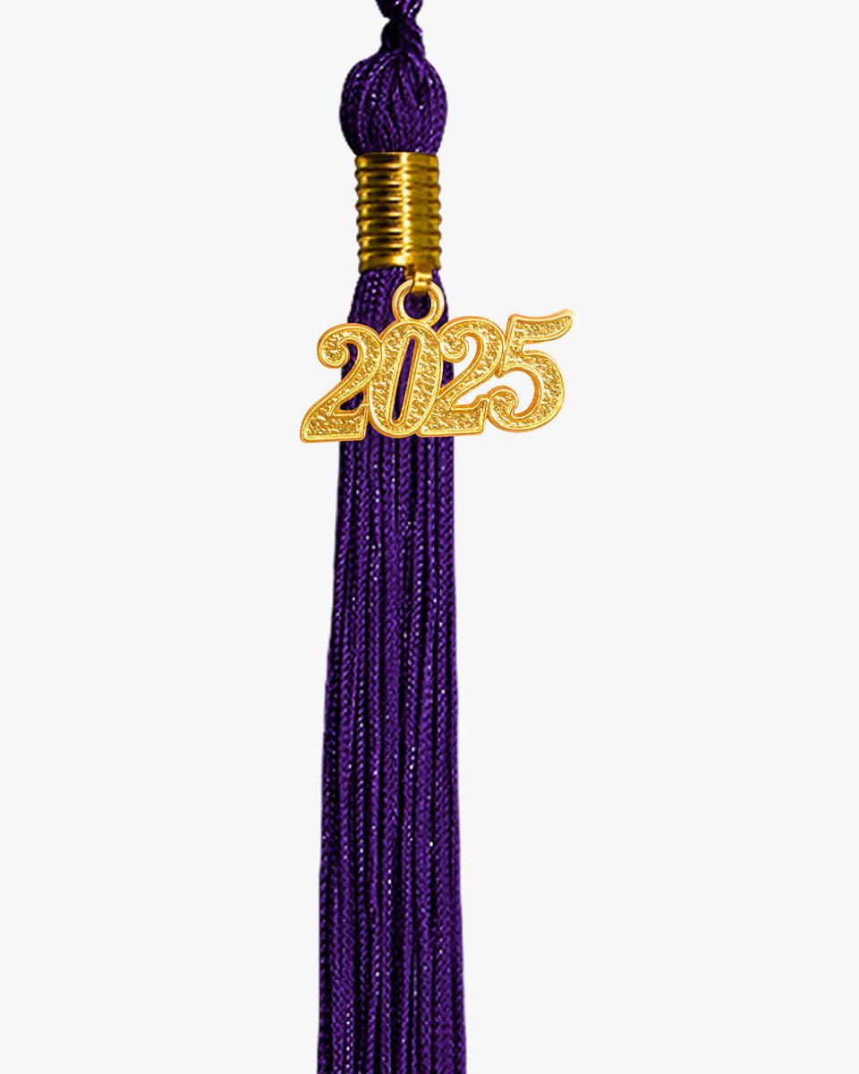 Solid Color Graduation Tassel - 18 Colors Available - Graduation Gown