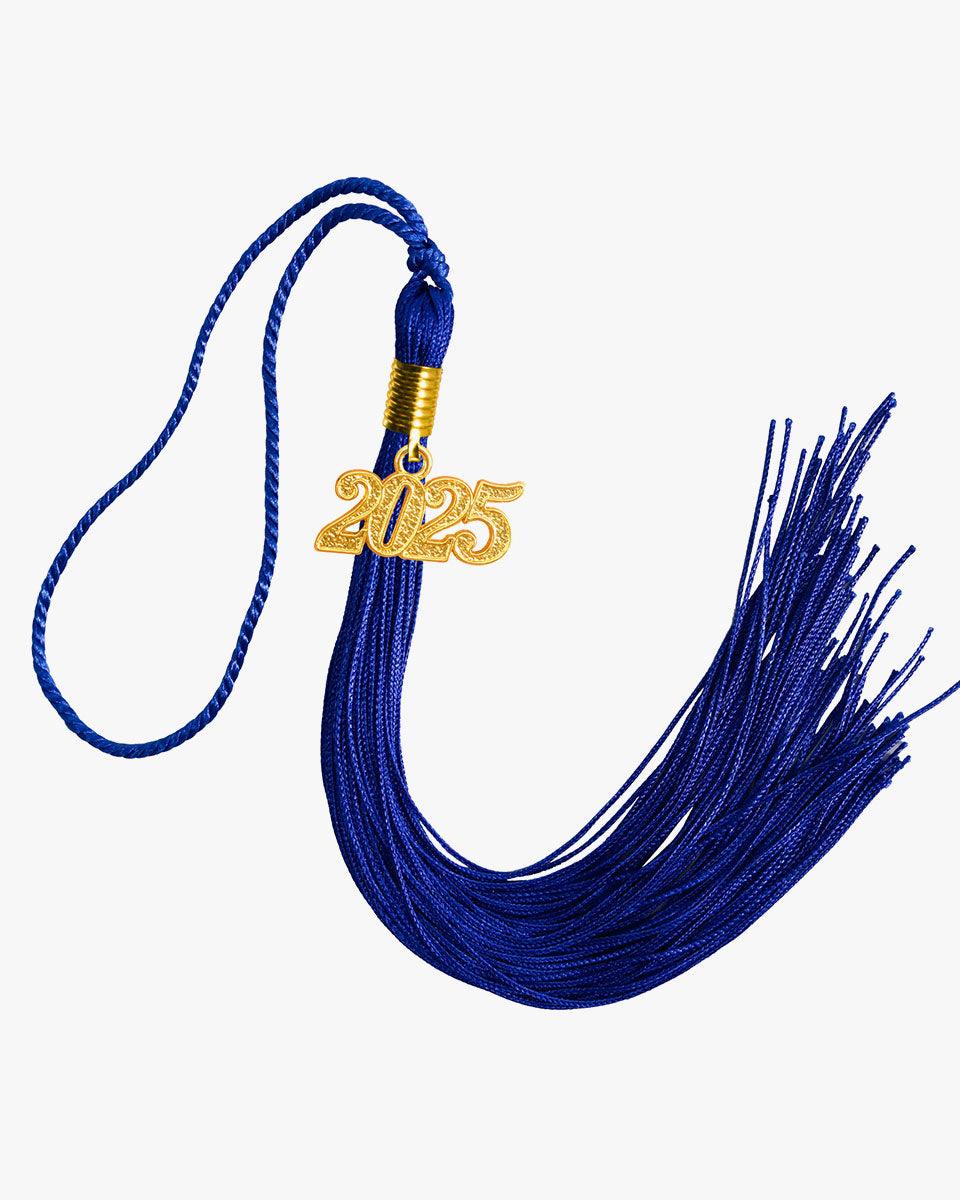 Solid Color Graduation Tassel - 18 Colors Available - Graduation Gown
