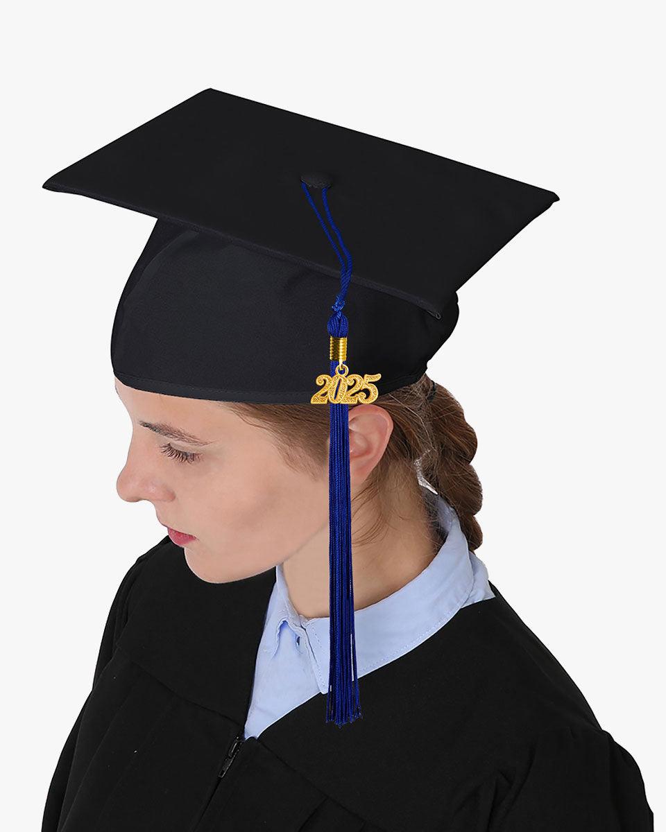 Solid Color Graduation Tassel - 18 Colors Available - Graduation Gown