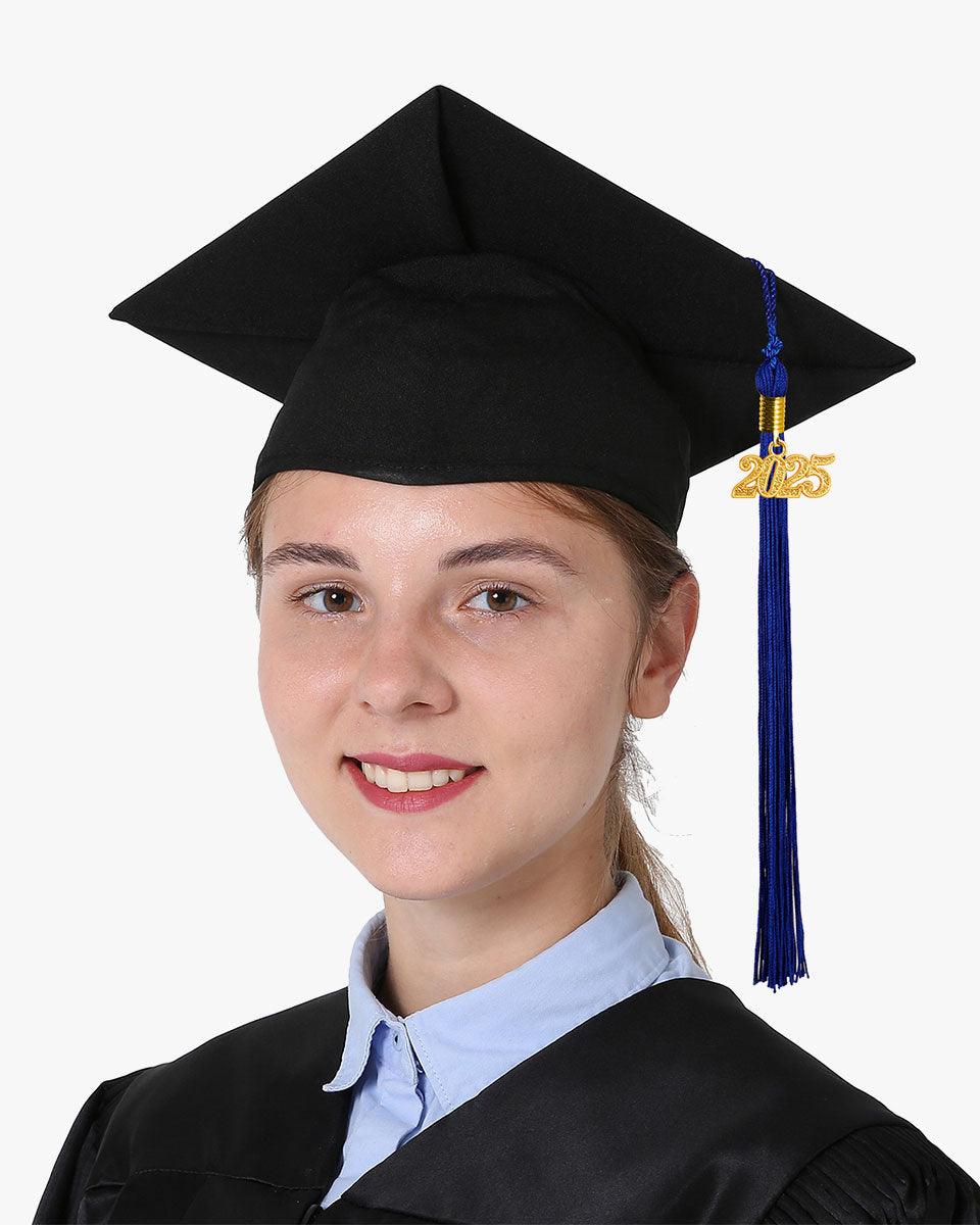 Solid Color Graduation Tassel - 18 Colors Available - Graduation Gown