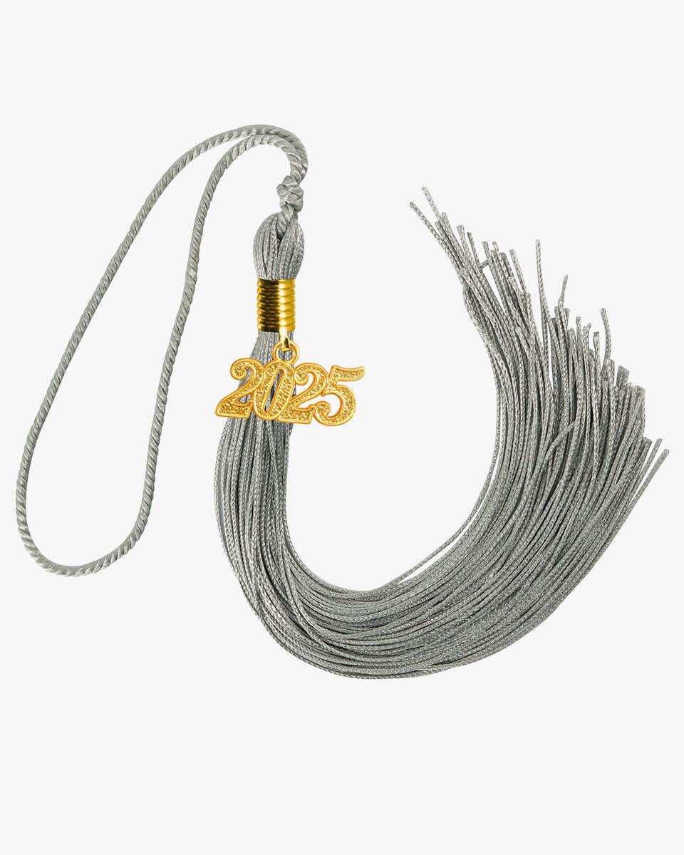 Solid Color Graduation Tassel - 18 Colors Available - Graduation Gown