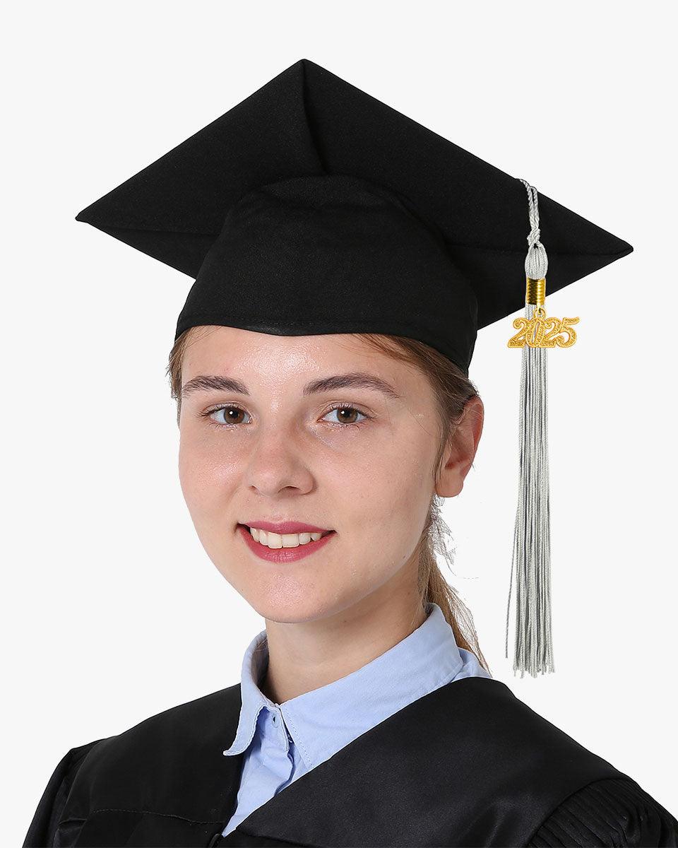 Solid Color Graduation Tassel - 18 Colors Available - Graduation Gown