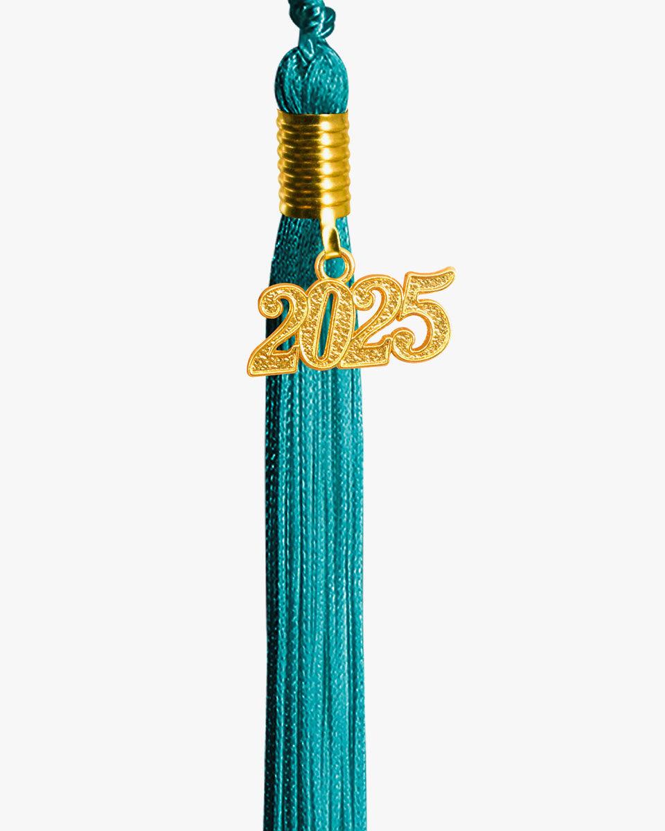 Solid Color Graduation Tassel - 18 Colors Available - Graduation Gown