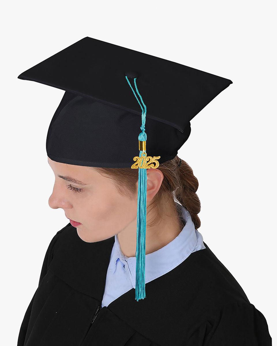 Solid Color Graduation Tassel - 18 Colors Available - Graduation Gown