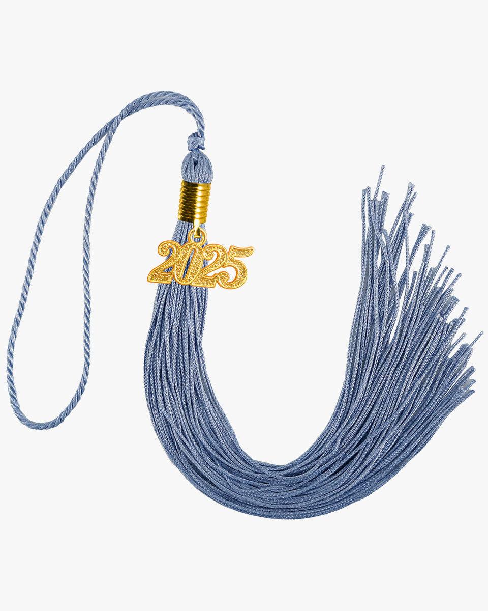 Solid Color Graduation Tassel - 18 Colors Available - Graduation Gown