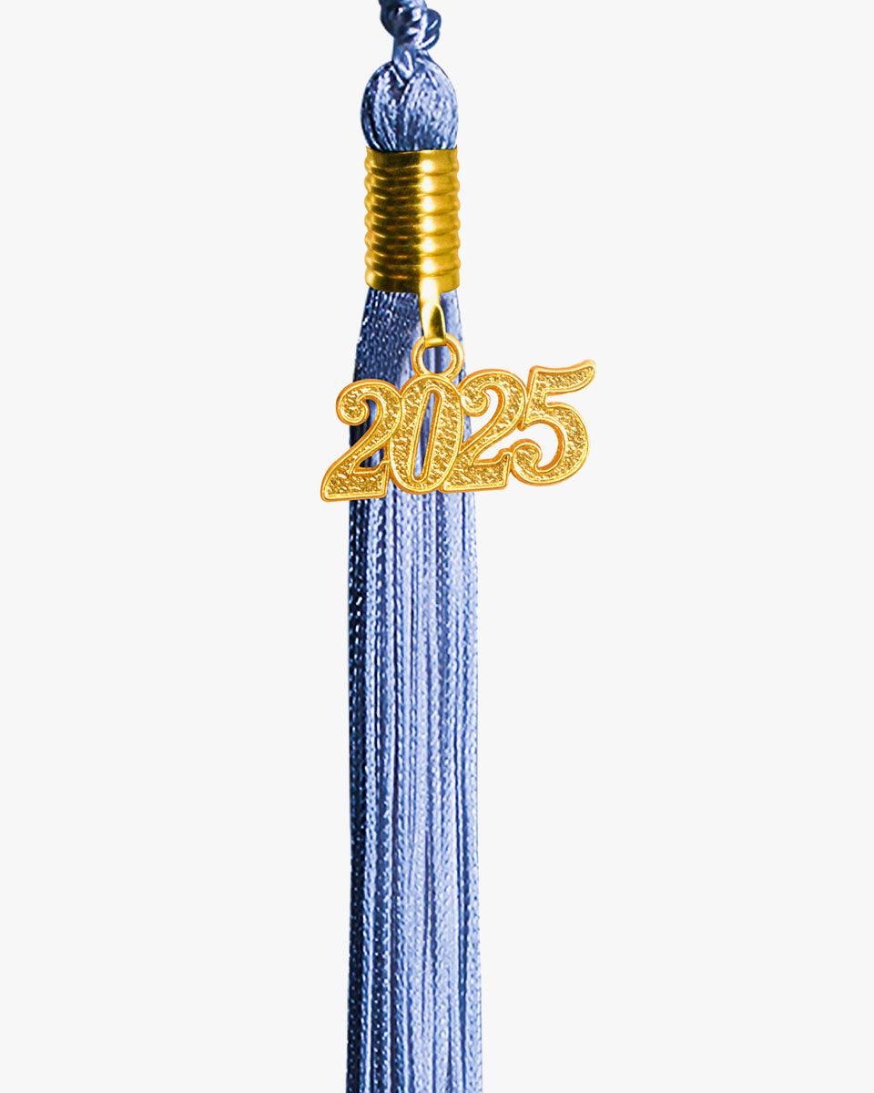 Solid Color Graduation Tassel - 18 Colors Available - Graduation Gown