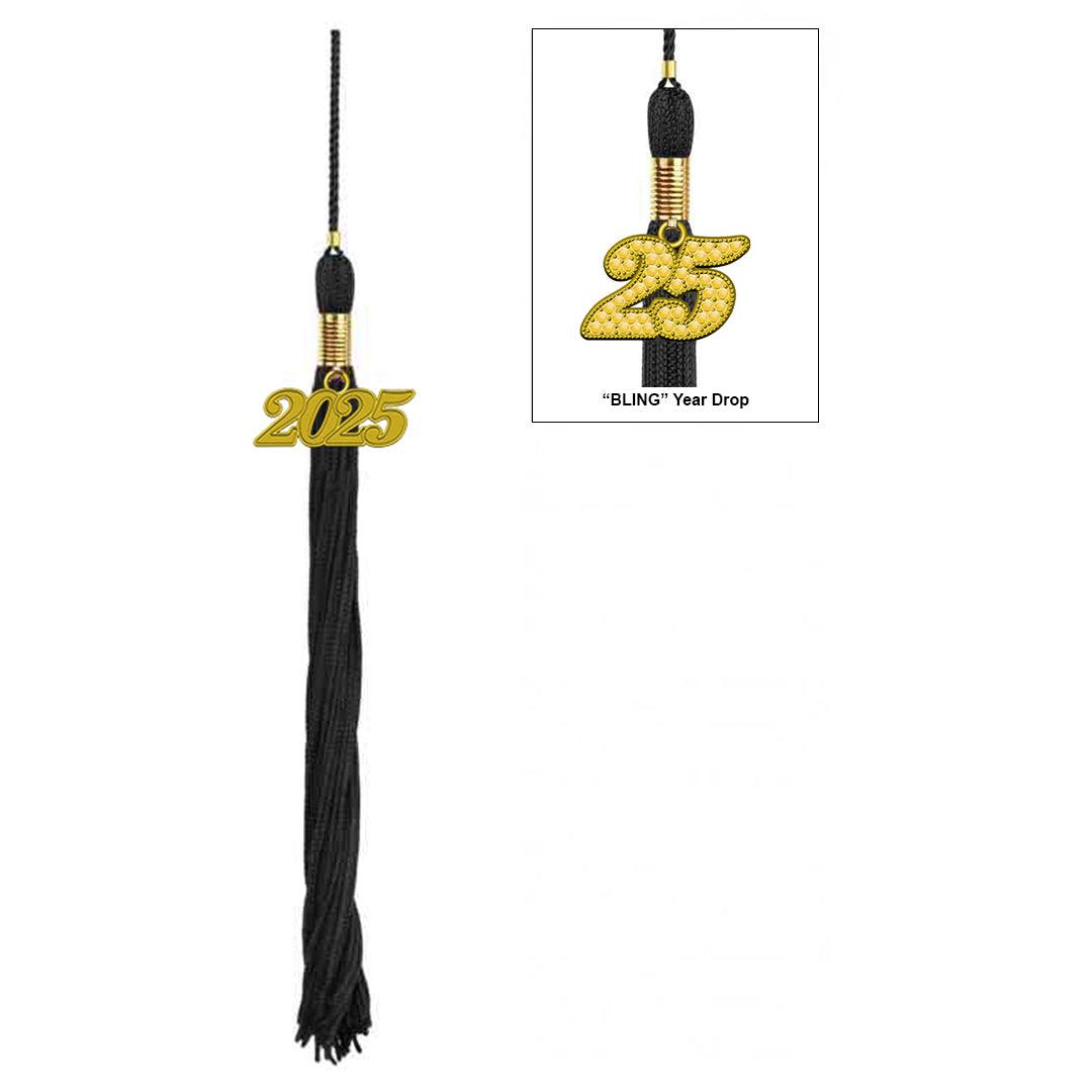 Matte Black Kindergarten/Preschool Cap & Tassel - Graduation Seller