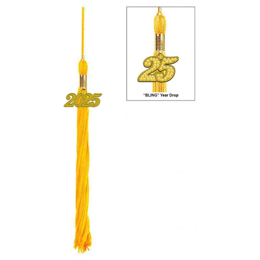 Gold Academic Graduation Tassel - Graduation Gown