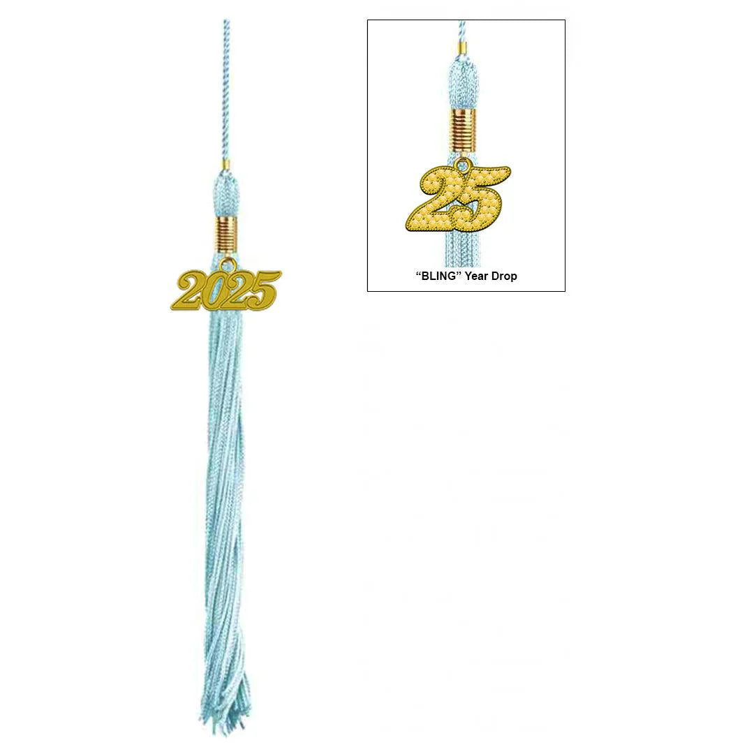 Matte Light Blue Kindergarten/Preschool Cap & Tassel - Graduation Gown