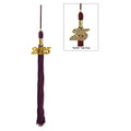 Shiny Maroon Junior High/Middle School Cap & Tassel - Graduation Gown
