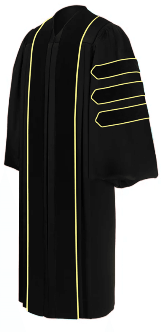 Doctoral Gown for UC San Diego Graduation - Graduation Gown