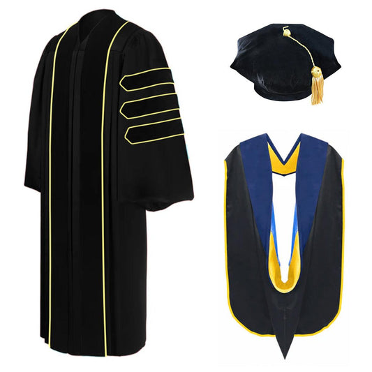 Doctoral Regalia Package for UC San Diego Graduation - Graduation Gown