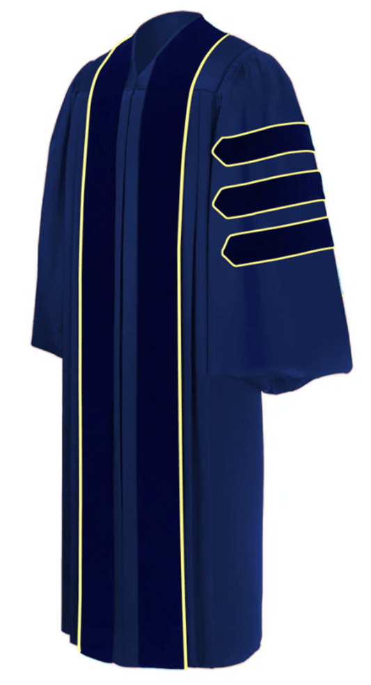 Doctoral Regalia Package for UC Santa Cruz Graduation - Graduation Gown