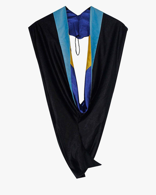 Deluxe Bachelor Hood - 15 Color Combinations Available - Graduation Gown